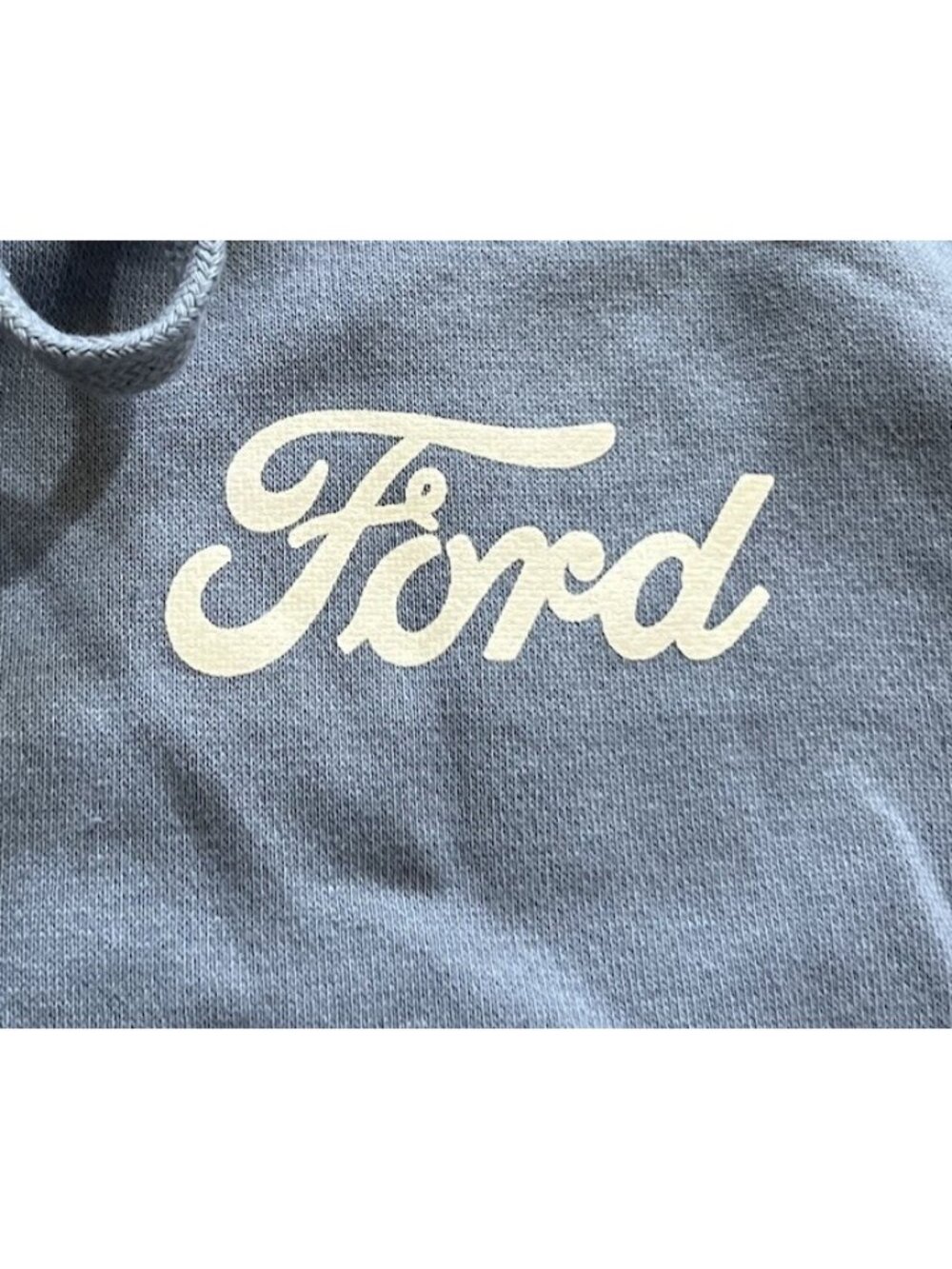 Ford Bronco 1967 Vintage Graphic Pullover Blue Hoodie Men’s Size Large NWT - Picture 8 of 11